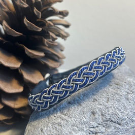Armband mit Zopf Kayla mit Perlseide