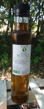 Sirop de Menthe Basilic Citron