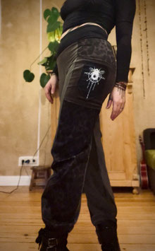 Cord Jersey Pants oliv