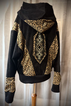 Black Leo Cord Jacket