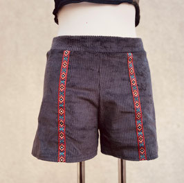 Sommer Cord Hose Gray