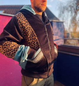 Männerjacke Schicht und Bunt