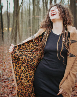 Reversibel Leo teddy Coat