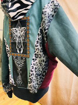 Männerjacke Kunterbunt Motte