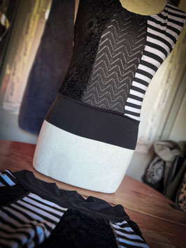 Striped Radlerhosen Set