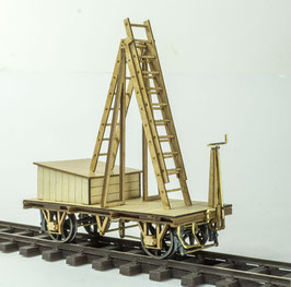 Bahndienstwagen 0m, Bausatz 1:45