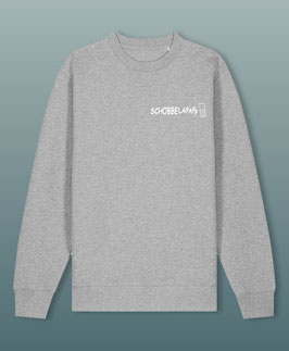Schobbelapapp-Pullover - Heather Grey -  100% Baumwolle