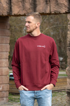 Schobbelapapp-Pullover - Burgundy -  100% Baumwolle