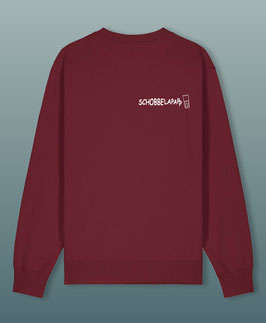 Schobbelapapp-Pullover - Burgundy -  100% Baumwolle