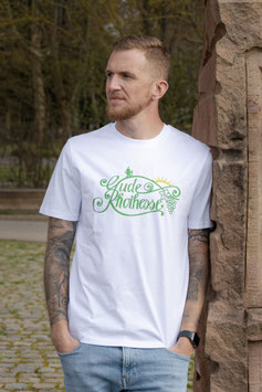 "Gude Rhoihesse" Shirt - Weiß - 100% Baumwolle