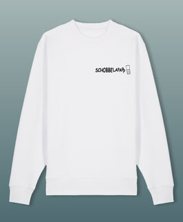 Schobbelapapp-Pullover - Weiß -  100% Baumwolle