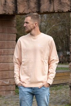 Pullover "Kleiner Rhoihesse" - Fraiche Peche -  100% Baumwolle