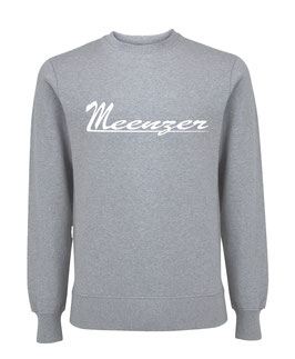 Pullover "Meenzer" - Melange Grey -  100% Baumwolle