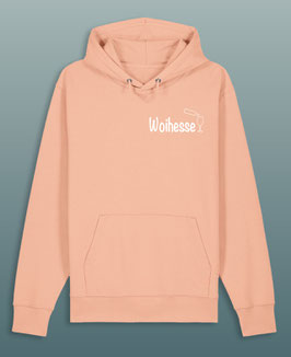 Woihesse-Hoodie  - Fraiche Peche -  100% Baumwolle