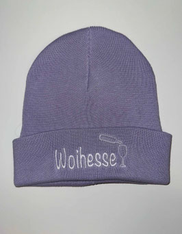 Woihesse-Beanie - Lavender - 100 % Baumwolle (One Size)