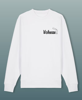 Woihesse-Pullover  - Weiß -  100% Baumwolle