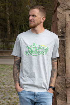 "Gude Rhoihesse" Shirt - Heather Grey - 100% Baumwolle