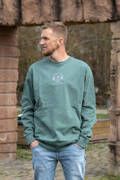 Traubentakt-Pullover - Green Bay -  100% Baumwolle