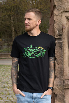 "Gude Rhoihesse" Shirt - Schwarz - 100% Baumwolle