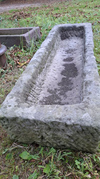 altes antikes Sandsteinbecken Sandsteintrog Nr 0410-02