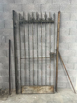 altes antikes Gartentor Pforte Gartentür 220 cm Nr 2206