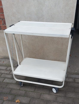 alter Teewagen weiß Nr 1111-02