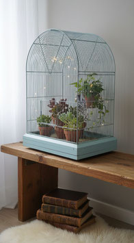 großer alter Vogelbauer Vogelkäfig 0501
