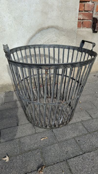 Großer alter Kartoffelkorb Holzkorb Nr 0510