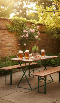 alte Klapptische Biergartentische Nr 1811-02