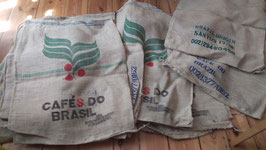 Jute Kaffeesäcke Café do Brasil