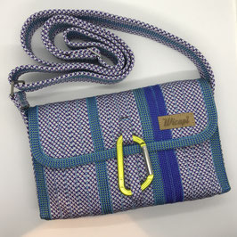 Shoulder Bag MINI violettgemustert