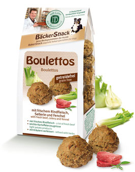 Boulettos - dieser rustikale Snack begeistert jeden Hund