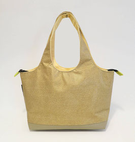 Shopper PM Skaï Doré