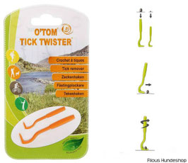 O`Tom Zeckenhaken 2er-Set