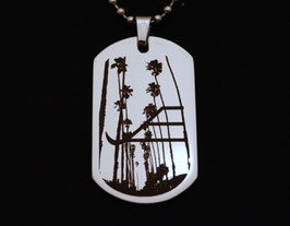 DOG TAG MIT KETTE ( Sunset Boulevard )