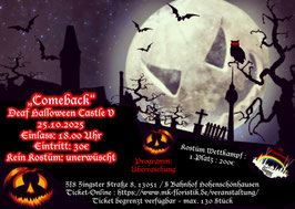Deaf Halloween Castle 5 / 25.10.2025