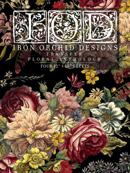 IOD Decor Transfers  "Floral_Anthology"