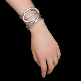 Schlangenkette zum Biegen/ Tragbar als Kette oder Armband