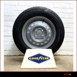 Goodyear tire stand