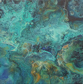 Acryl auf Leinwand / Format: 25 cm x 25 cm