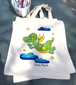 Stofftaschen bemalen