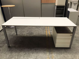 Set Schreibtisch, Rollcontainer und Sideboard von Bene