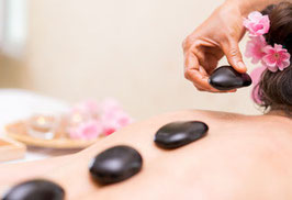 MASSAGE PIERRES CHAUDES : 1H