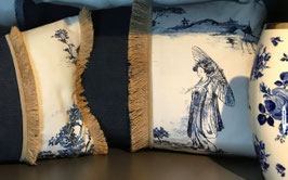 Toiles de Jouy V 40 cm x 60 cm
