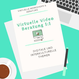 Individuelle 1:1 virtuelle Video Beratung zur interkulturellen Themen & kulturelle Diversity