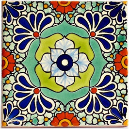 OM Pasion - 11x11 cm - Mexiko Fliese