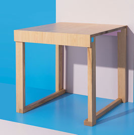 Table EASYoLo Junior (4 - 10 yrs) #1 Monocolour. Model TERRAMARE NATURAL.