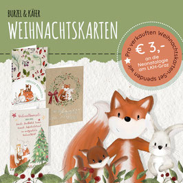 Burzel & Käfer Weihnachtskarten