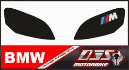 1 jeu de caches phares DJS pour BMW S1000XR 2020-2024 microperforés qui laissent passer la lumière - référence : BMW S1000XR 2020-2024-002-