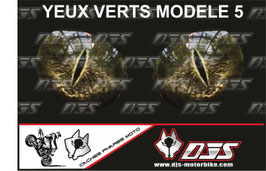 ADHESIFS YEUX DECOUPES A LA FORME DES YEUX  - yeux modèle 005-